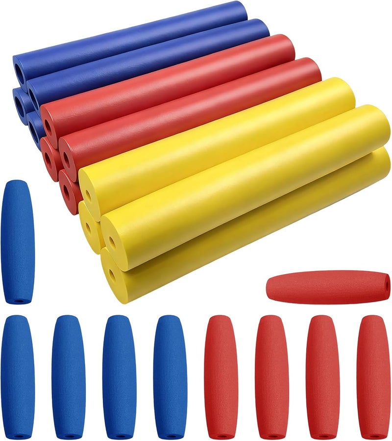 DLBEEM 22 Pcs Foam Grip Tubing 5 Sizes Adaptive Utensils Grip Tubing Grip Strength Enhancement Device for Utensils, Writing Instruments for Persons With Disabilities Elderly Individuals with limited Mobility - Image 1